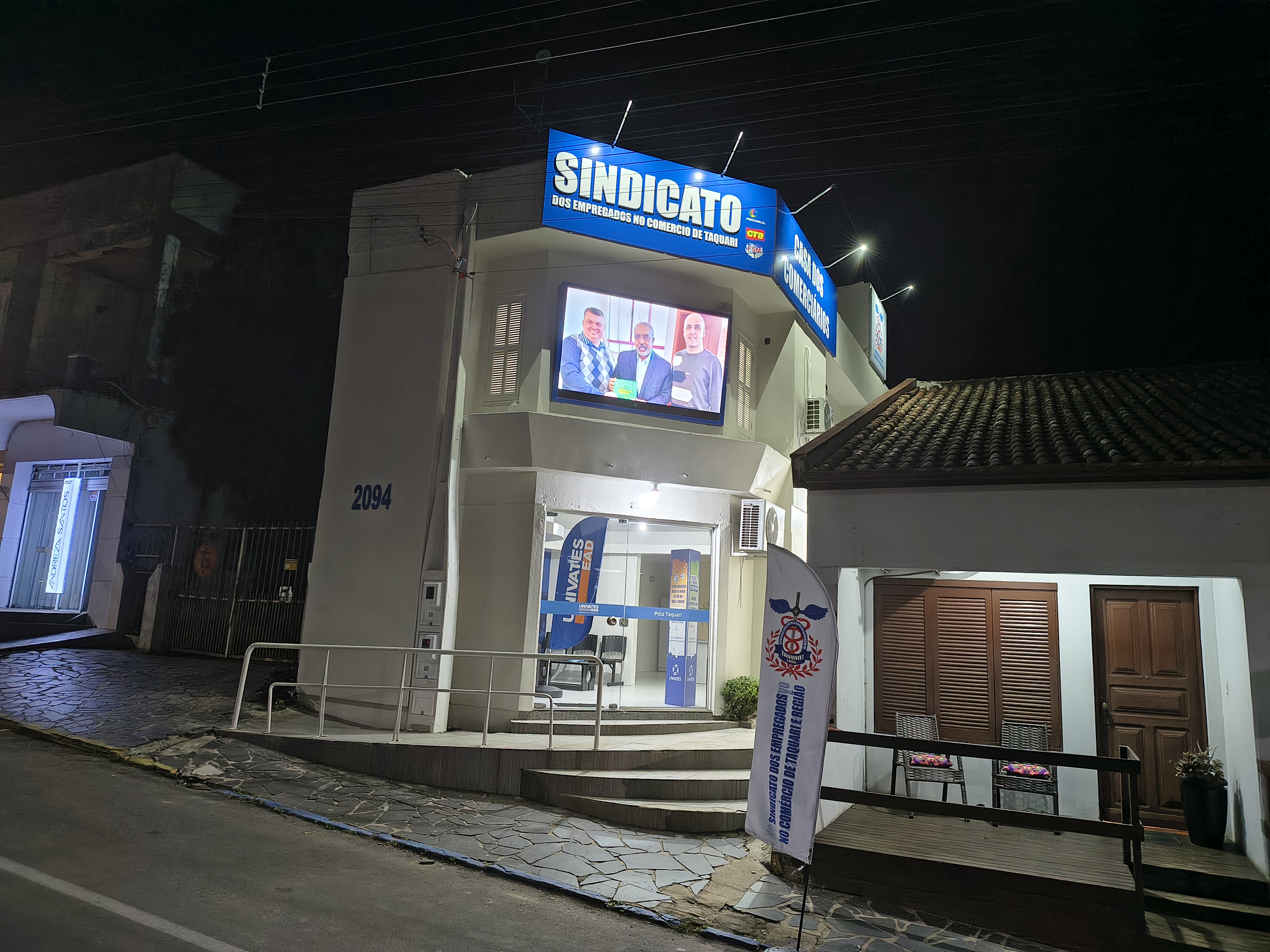 Sindicato dos Comerciários inaugura nova sede em Taquari
